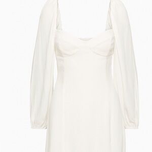 Wilfred Cream Long Sleeve Dress
